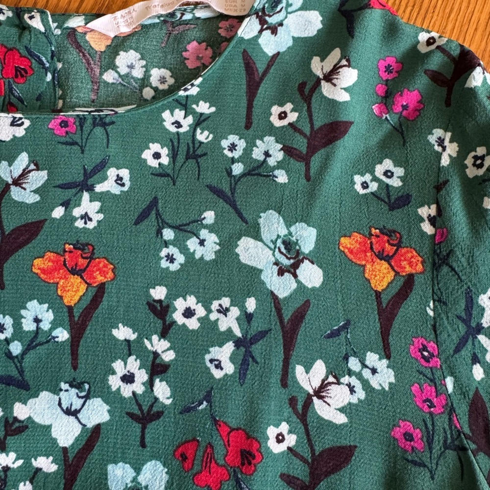 Zara floral top 🌺 - Picture 2 of 4